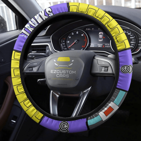 future trunks anime steering wheel cover custom dragon ball anime car accessories hrlf2