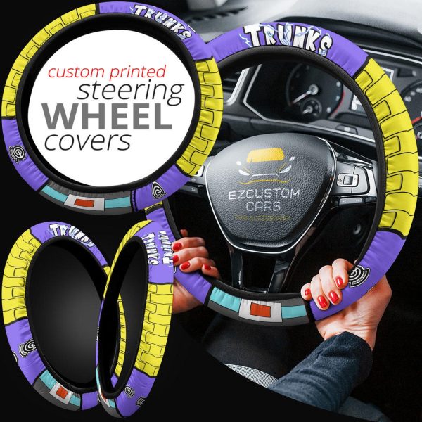 future trunks anime steering wheel cover custom dragon ball anime car accessories yqpdm