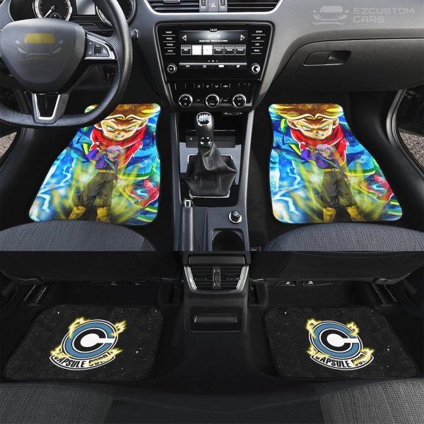 future trunks car floor mats custom dragon ball anime car accessories 4etco