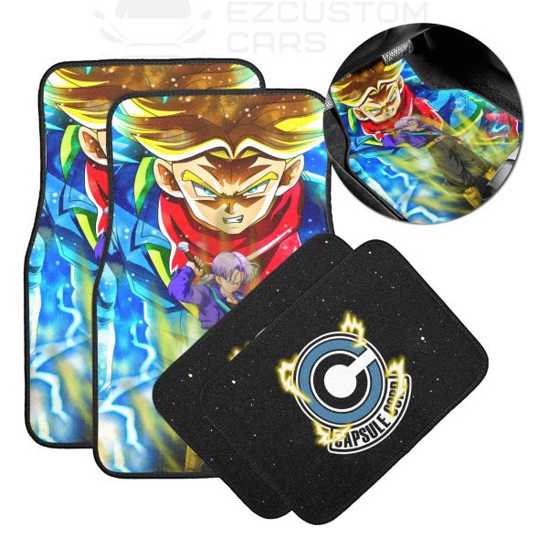future trunks car floor mats custom dragon ball anime car accessories p9fgr