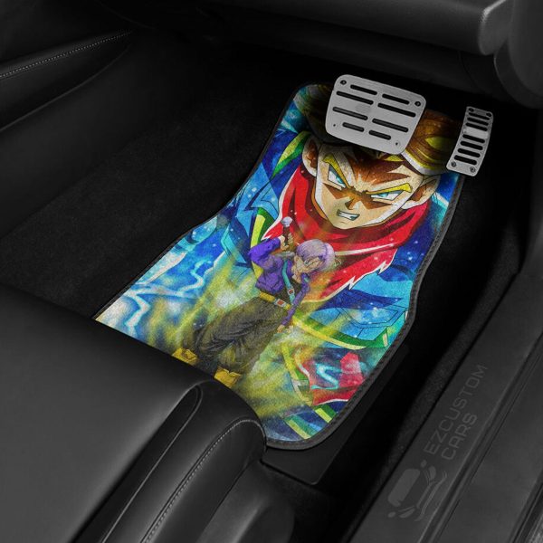 Future Trunks Car Floor Mats Custom Dragon Ball Anime Car Accessories