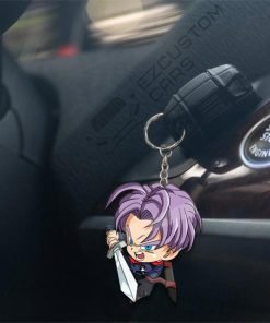 future trunks keychains custom dragon ball anime car accessories hlv4k