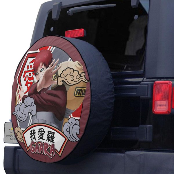 Gaara Spare Tire Cover Naruto Anime Custom Car Accessories