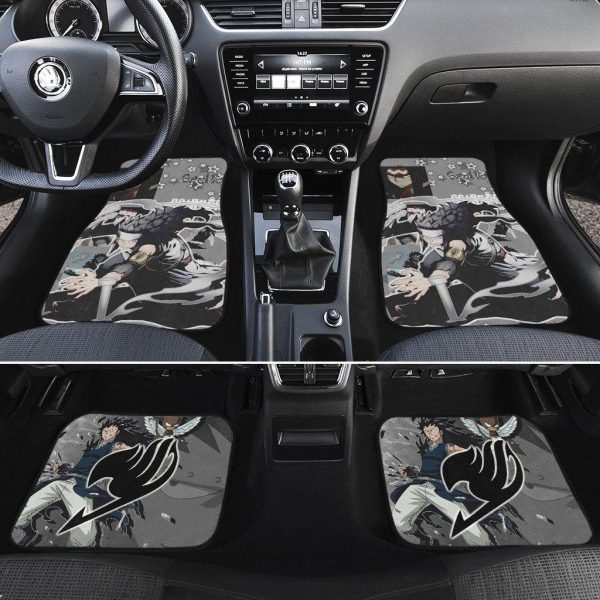 gajeel fairy tail anime car floor mats ryxzx