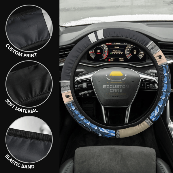 Gajeel Redfox Fairy Tail Anime Steering Wheel Cover