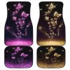Galaxy Butterfly Car Floor Mats Custom Butterfly Car Accessories
