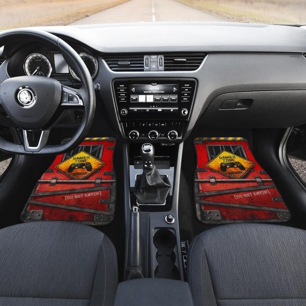 Game Zone Warning Car Floor Mats Game Zone Warning Car Floor Mats