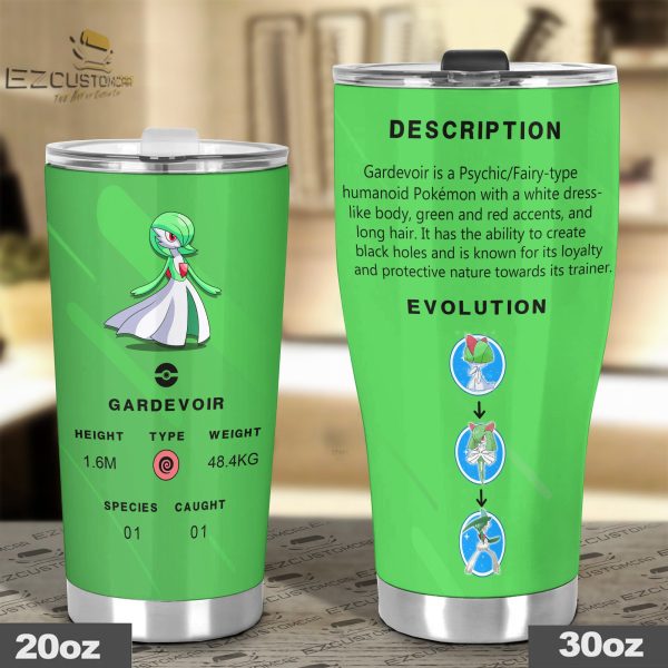 gardevoir travel mug gift idea for pokemon fans yebdq
