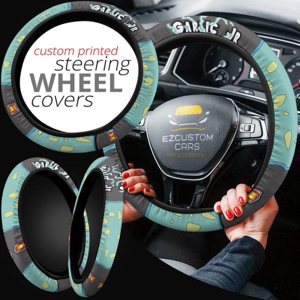 garlic jr anime steering wheel cover custom dragon ball anime car accessories tz1my