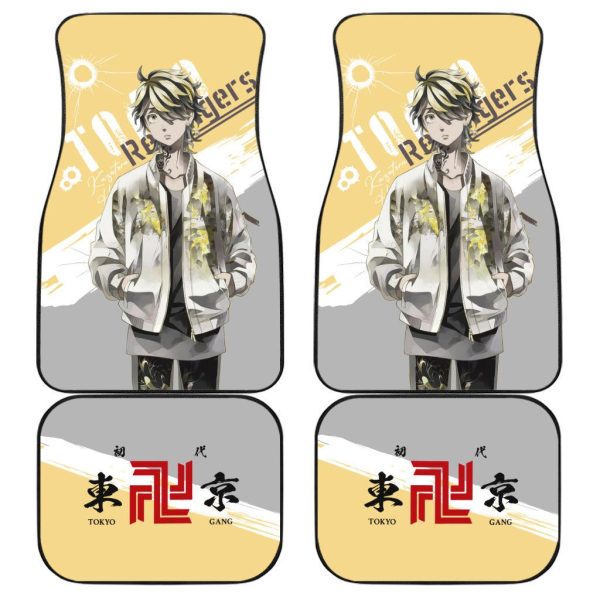 gear up for adventure with tokyo revengers car floor mats set of 4 qiynw