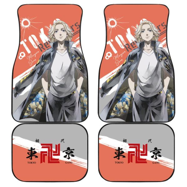 Gear Up for Adventure with Tokyo Revengers Car Floor Mats – Set of 4