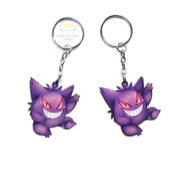 gengar pokemon keychains x2hpy