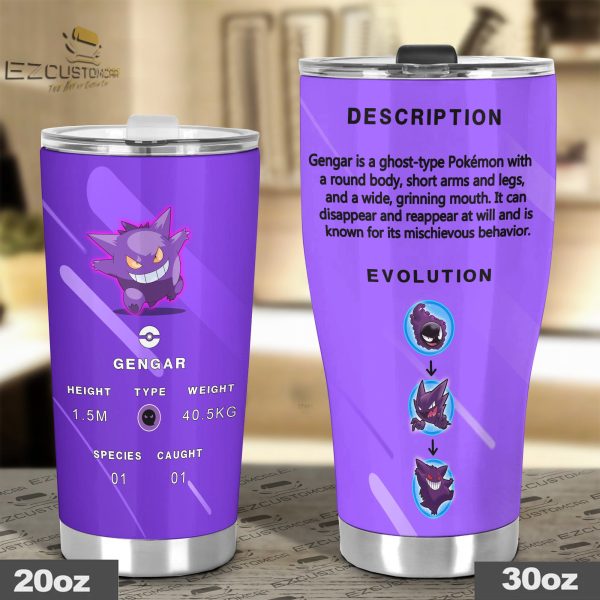 gengar travel mug gift idea for pokemon fans nrqfl