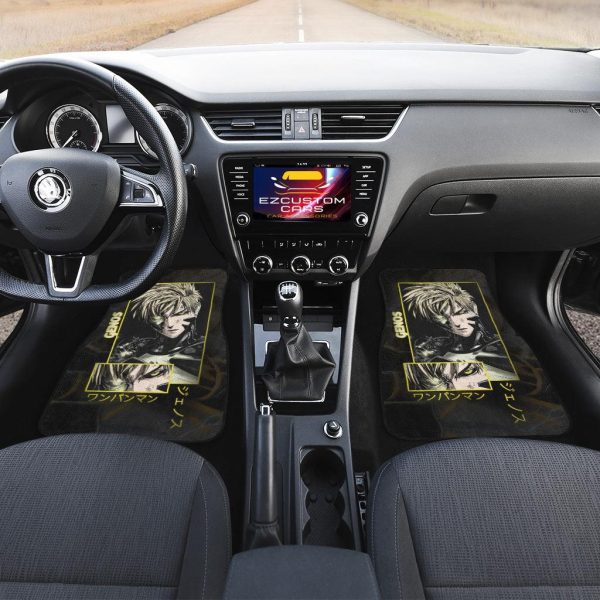 genos car floor mats custom one punch man kv8tj