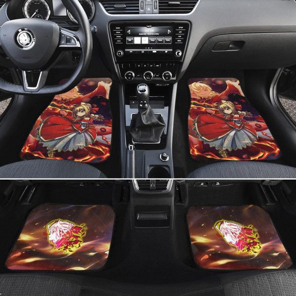 gilgamesh car floor mats fatestay night anime car accessories pvwye