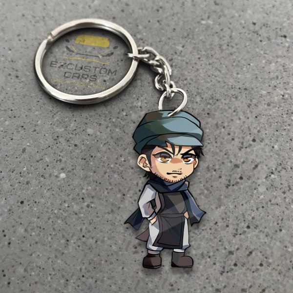 Gon Freecss Keychains Custom Hunter x Hunter Car Accessories