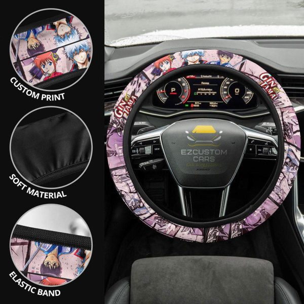 gintama anime steering wheel cover eaihg
