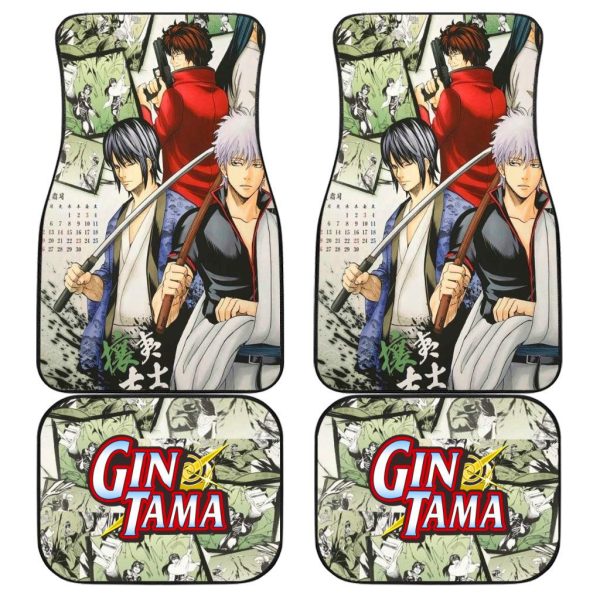 Gintama Car Floor Mats Anime Car Accessories