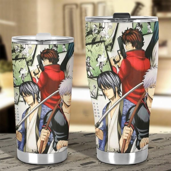 gintama car accessories anime car tumbler cup 7zw4q