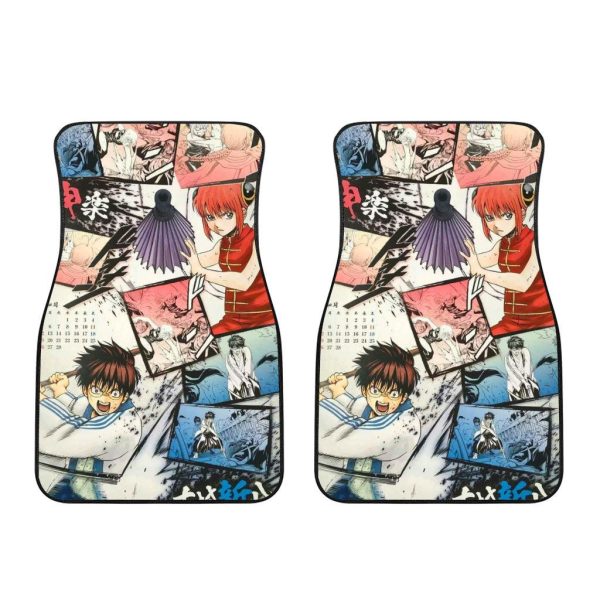 gintama car floor mats anime car accessories chxjl