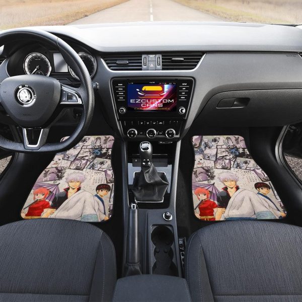 gintama car floor mats anime car accessories mixed manga style ao3fs
