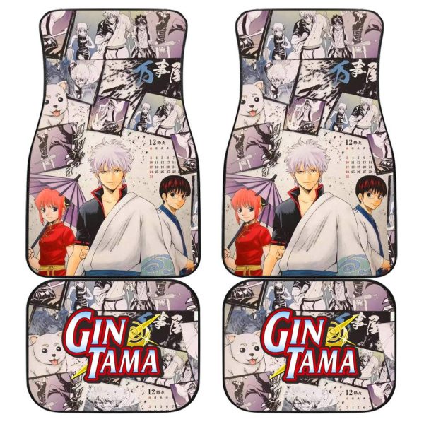 Gintama Car Floor Mats Anime Car Accessories