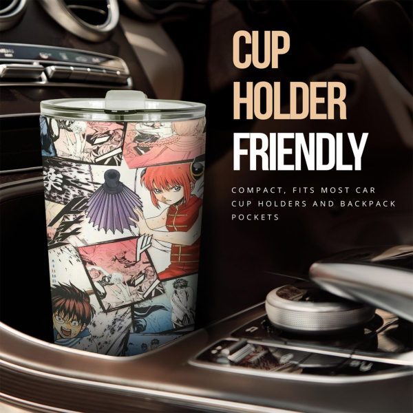 gintama car tumbler cup anime car accessories hbops