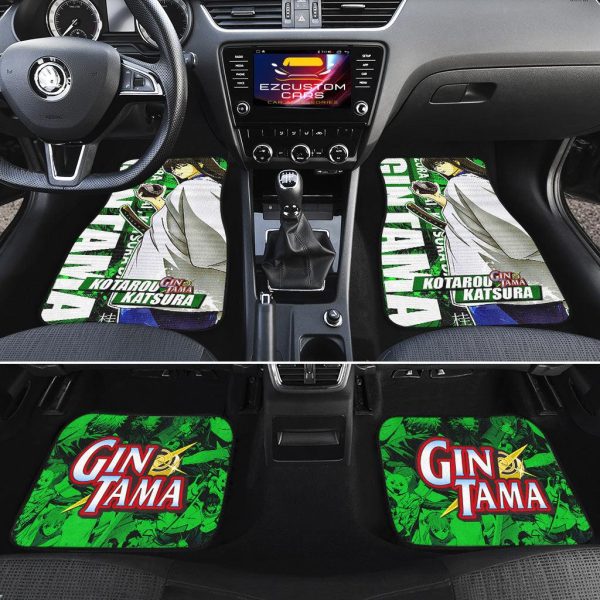 gintama katsura kotarou car floor mats anime car accessories yuljk