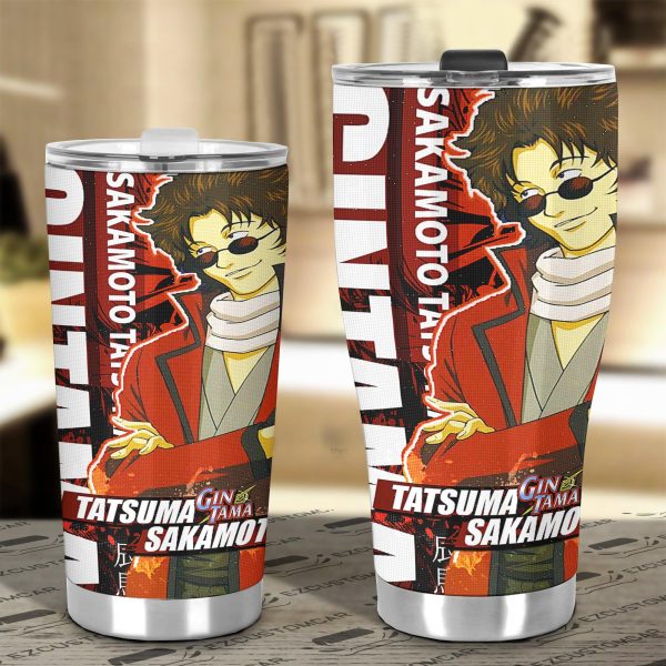 gintama sakamoto tatsuma car tumbler cup anime car accessories 5i8ul