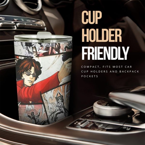 gintama sakamoto tatsuma car tumbler cup anime car accessories mixed manga style z1f2s