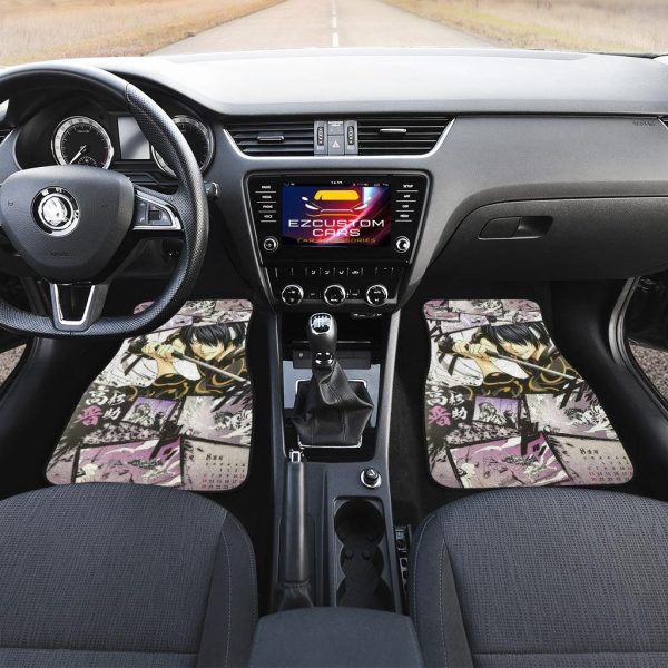 gintama takasugi shinsuke car floor mats anime car accessories mixed manga style 3k770