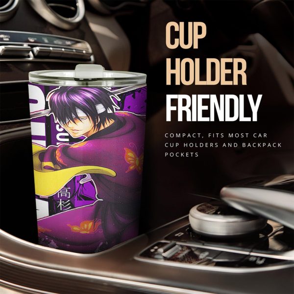 gintama takasugi shinsuke car tumbler cup anime car accessories hpxq9