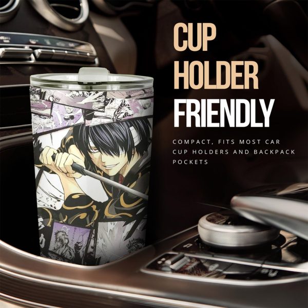 gintama takasugi shinsuke car tumbler cup anime car accessories mixed manga style ptm6t