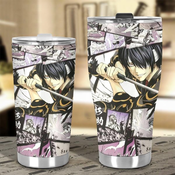 gintama takasugi shinsuke car tumbler cup anime car accessories mixed manga style vsodi