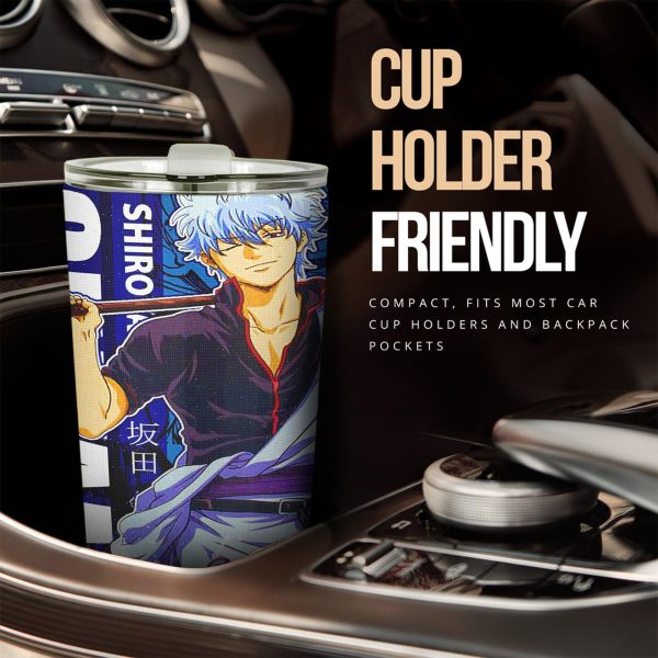 gintoki sakata gintama car tumbler cup anime car accessories llsrb