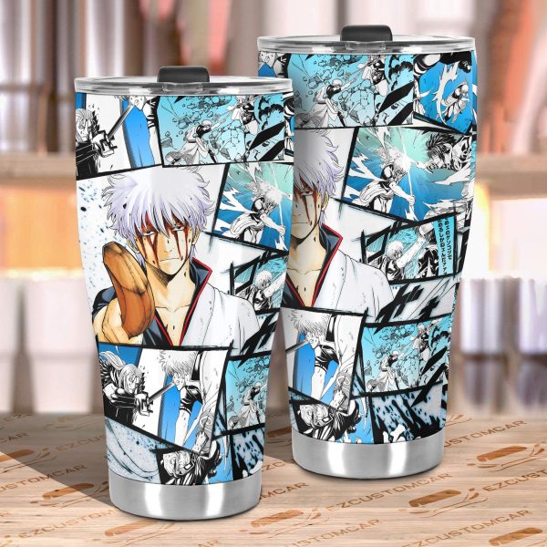 gintoki sakata gintama car tumbler cup anime car accessories mixed manga style nt1ea