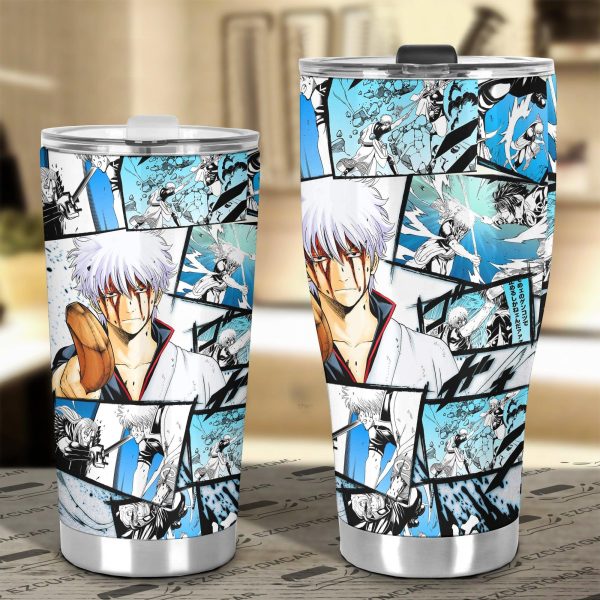 gintoki sakata gintama car tumbler cup anime car accessories mixed manga style tv9nd