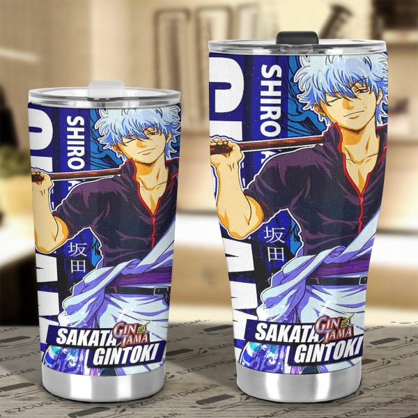 gintoki sakata gintama car tumbler cup anime car accessories othbe