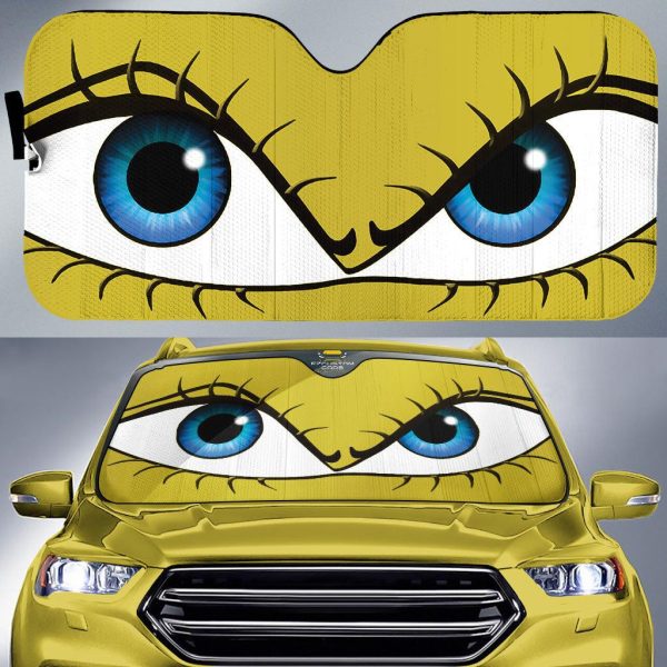 girly cartoon eyes custom car windshield sunshades rieqw