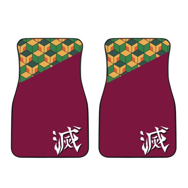 Giyu Tomioka Demon Slayer Anime Car Floor Mats Car Accessories
