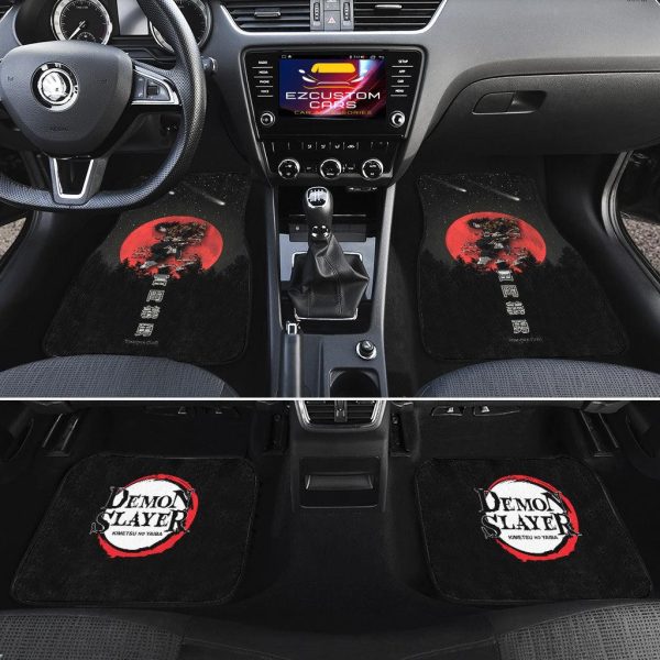 giyu tomioka demon slayer car floor mats xnej7