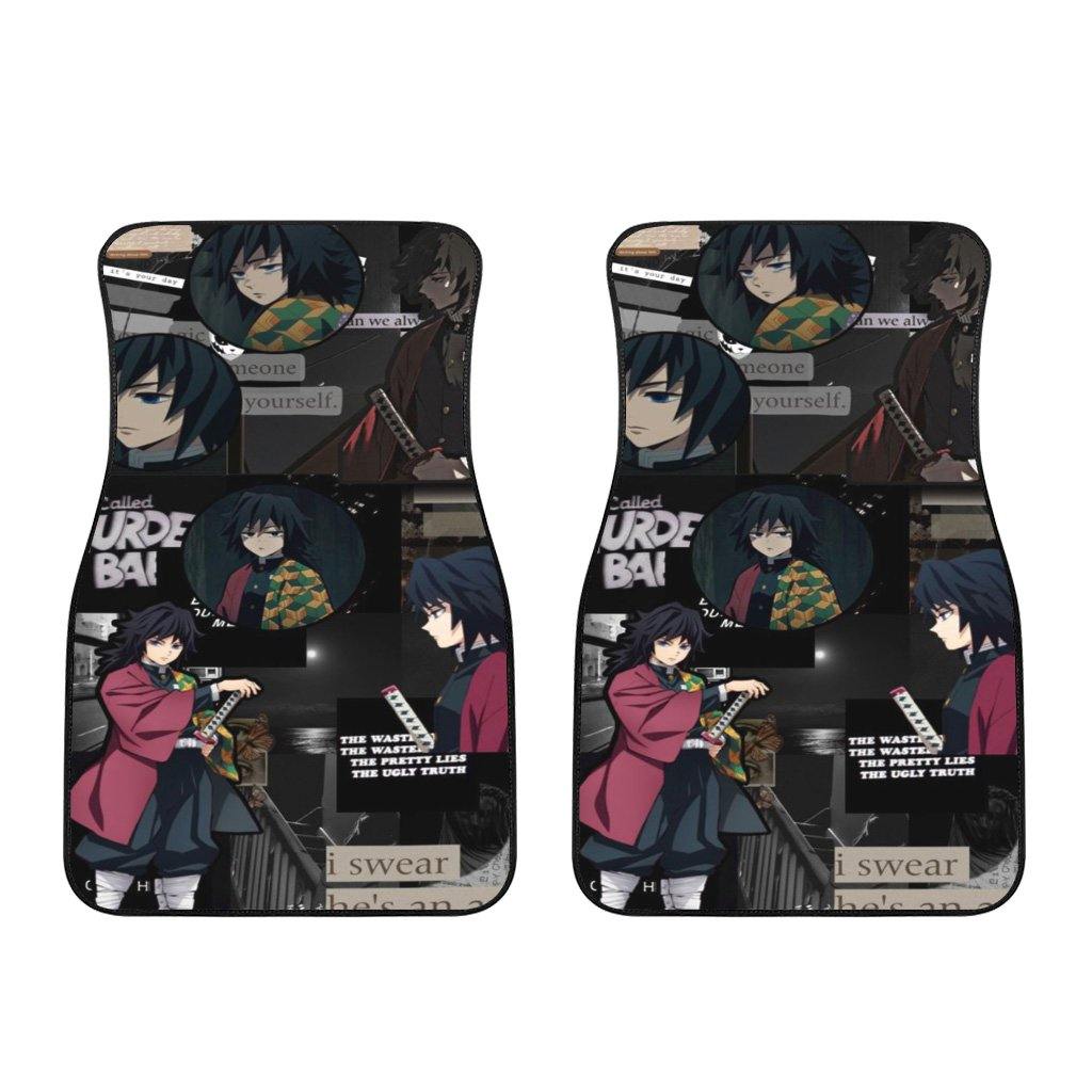 Giyuu Car Floor Mats Demon Slayer Car Floor Mats Giyuu Car Floor Mats Demon Slayer Car Floor Mats