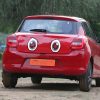 Glaring Eyes Custom Car Sticker Cartoon Car Accessories
