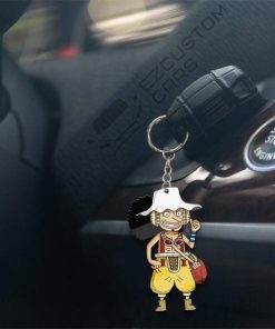 god usopp keychains custom one piece anime car accessories q9zmr