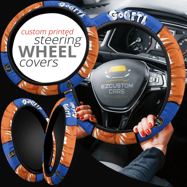gogeta anime steering wheel cover custom dragon ball anime car accessories 1duvf
