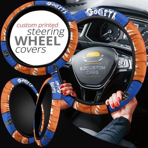 gogeta anime steering wheel cover custom dragon ball anime car accessories tnlgx
