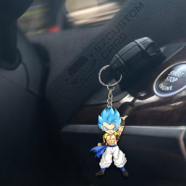 gogeta keychains custom dragon ball anime car accessories eceim