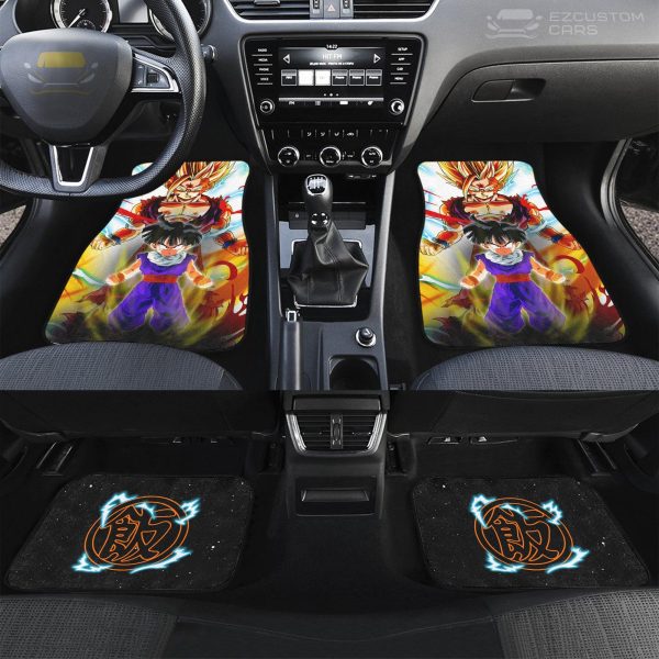 gohan kid car floor mats custom dragon ball anime car accessories umvs9