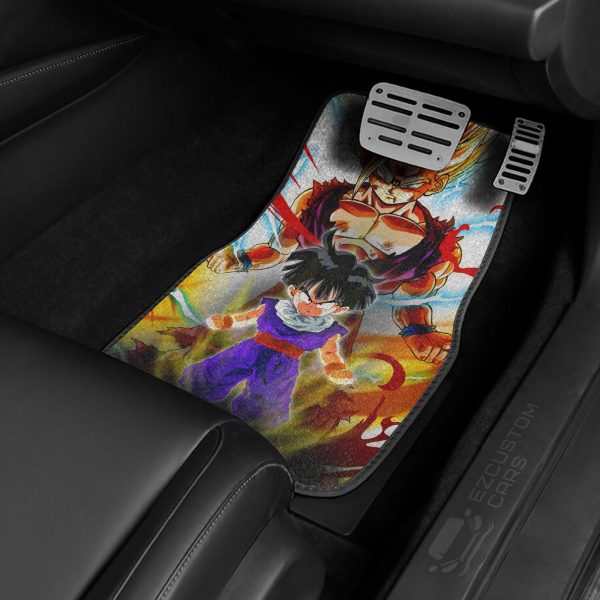 gohan kid car floor mats custom dragon ball anime car accessories wu35c