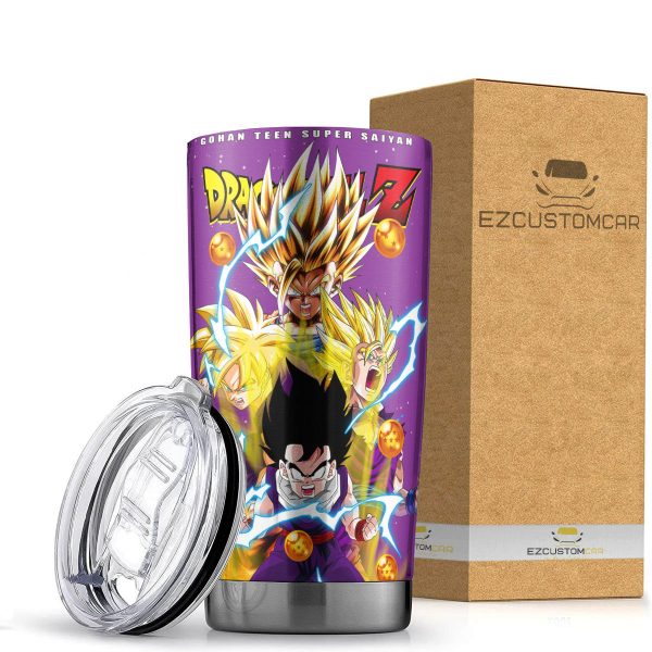 Gohan Teen Travel Mug – Ideal Tumbler for Your Dragon Ball Collections